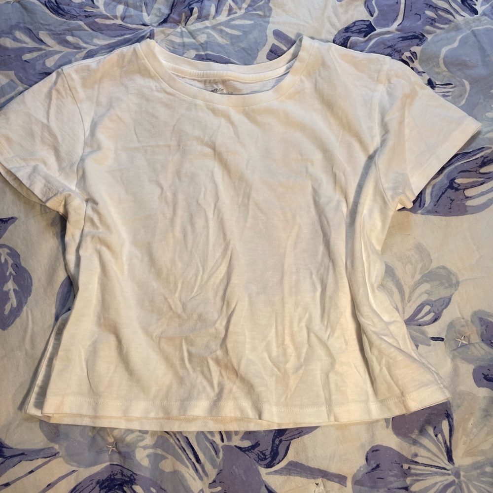 NWT Aerie Cropped White shirt